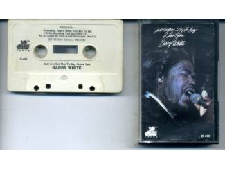 Cassettebandjes Barry White – Just Another Way To Say I Love You 7 nrs ZGAN