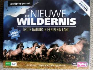 Denksport en Puzzels De Nieuwe Wildernis Legpuzzel 1000 Stukjes + Poster NIEUW
