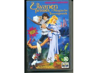 VHS 3 VHS banden van De Zwanenprinses zeer mooie staat