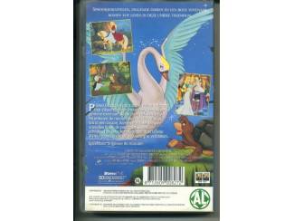 VHS 3 VHS banden van De Zwanenprinses zeer mooie staat