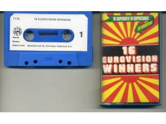 Cassettebandjes 16 Eurovision Winners cassette ZGAN 16 Superhits