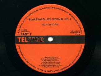 Grammofoon / Vinyl Blaasfestival Nr. 4 14 nrs TELSTAR LP 1979 ZGAN