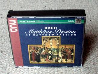 CD Johann Sebastian Bach – Matthäus-Passion 68 nrs 3 CD’s 1992 