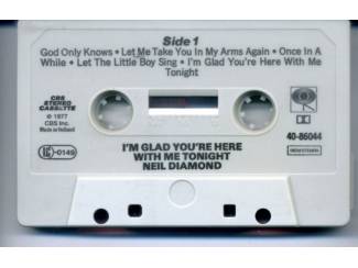 Cassettebandjes Neil Diamond I'm Glad You're Here With Me Tonight 10 nrs