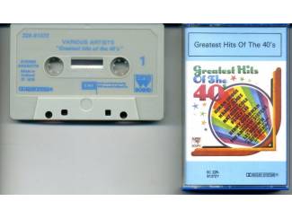 Cassettebandjes Greatest Hits Of The 40’s 14 nrs cassette 1979 ZGAN