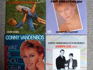 Conny Vandenbos 4 vinyl singles €3 p/s 4 voor €10 ZGAN