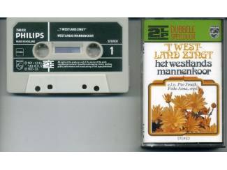 Cassettebandjes Westlands Mannenkoor – 't Westland Zingt 18 nrs cassette ZG