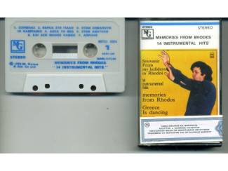 Cassettebandjes Theodorakis – Memories From Rhodes 14 nrs cassette 1980 ZGAN