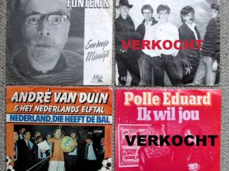 Grammofoon / Vinyl Diverse vinyl singles Nederlandstalig &euro;2,00 per stuk mooie staa