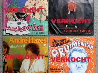 Grammofoon / Vinyl Diverse vinyl singles Nederlandstalig €2,00 per stuk mooie staa