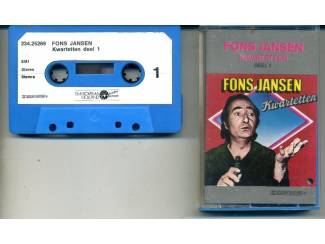 Fons Jansen Kwartetten deel 1 cassette 1975 14 nrs ZGAN