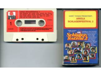 Cassettebandjes Ariola Schlagerfestival 2 13 nrs cassette 1974 ZGAN