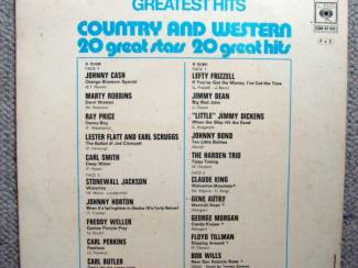 Grammofoon / Vinyl The Music Company Greatest Hits Country And Western 20 nrs