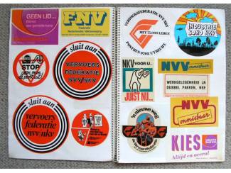 Stickers Boek met ongeveer 350 verschillende stickers mooie staat