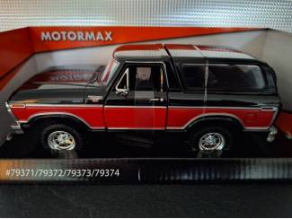 Auto's Ford Bronco Hard Top 1978 Schaal 1:24