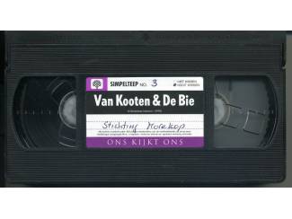 VHS Van Kooten & De Bie Ons kijkt ons 2 3 Stichting Morekop VHS
