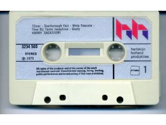 Cassettebandjes Harry Sacksioni – Harry Sacksioni Gitaar 12 nrs cassette 1975 Z