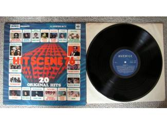 Grammofoon / Vinyl Hitscene 76 20 Original Hits 11 nrs LP 1976 MOOIE STAAT