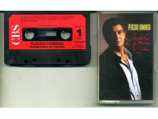 Cassettebandjes Placido Domingo Sonadores de Espana 8 nrs cassette 1989 ZGAN