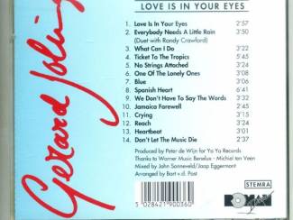 CD Gerard Joling Love Is In Your Eyes 14 nrs cd 1985 ZGAN