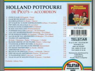 CD De Pico's accordeon Holland potpourri 2 nrs CD 1997 Telstar