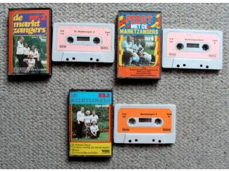 De Marktzangers 3 cassettes €2,50 per stuk 3 voor €6 ZGAN
