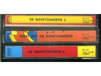 Cassettebandjes De Marktzangers 3 cassettes €2,50 per stuk 3 voor €6 ZGAN