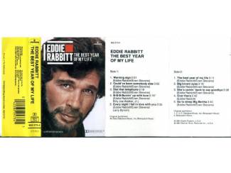 Cassettebandjes Eddie Rabbitt The Best Year Of My Life 10 nrs cassette ZGAN