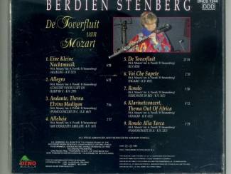CD Berdien Stenberg De Toverfluit van Mozart 9 nrs CD 1990 ZGAN
