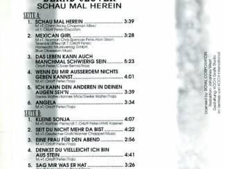 Cassettebandjes 2x Bernd Clüver cassette €3 per stuk 2 voor €5 ZGAN