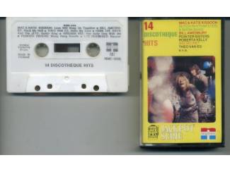 14 Discotheque Hits 14 nrs cassette 1975 ZGAN