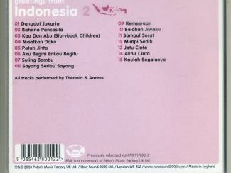 CD Greetings from Indonesia 2 15 nrs cd 2003 ZGAN