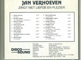 CD Jan Verhoeven Zingt met liefde en plezier 16 nrs CD ZGAN