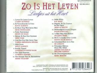 CD Zo is het leven liedjes uit het hart 18 nrs CD 1998 ZGAN