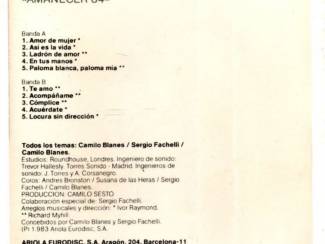 Cassettebandjes Camilo Sesto 4 verschillende cassettes €2,50 p/s 4 voor €8