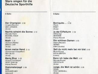 Cassettebandjes Stars singen für die Deutsche sporthilfe Olympischespelen 72