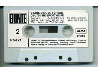 Cassettebandjes Stars singen für die Deutsche sporthilfe Olympischespelen 72