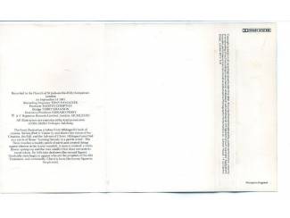 Cassettebandjes Abbess Hildegard Of Bingen - Gothic Voices 8 nrs cassette 1980 ZG