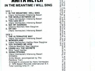 Cassettebandjes Anita Meyer - In The Meantime I Will Sing 10 nrs cassette ZGAN