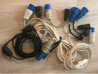 Overige Kamperen en Diversen DIVERSE Elektra kabels voor caravan/ camper / boot