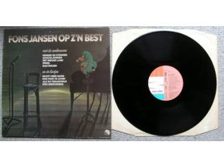 Fons Jansen – Fons Op Z'n Best 9 nrs LP 1977 ZGAN