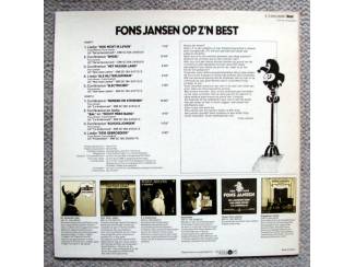 Grammofoon / Vinyl Fons Jansen – Fons Op Z'n Best 9 nrs LP 1977 ZGAN