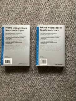 Woordenboeken Prisma - woordenboek Engels / Nederlands en Ned / Engels + cd-rom
