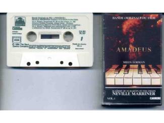 Cassettebandjes Neville Marriner Amadeus VOL 1 cassette 1984 9 nrs ZGAN