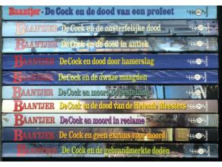 Detectives en Spanning A.C. Baantjer boeken genummerd per stuk €2,00 mooie staat
