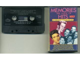 Cassettebandjes Memories Are Made Of Hits Vol. 2 20 nrs cassette 1985 ZGAN