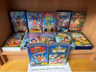 VHS Disney videobanden classics video band origineel + vervolg