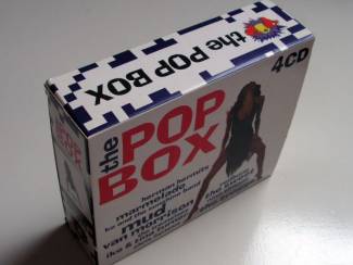 The POP BOX 4 CDs diverse artiesten 72 Originele Hits ZGAN