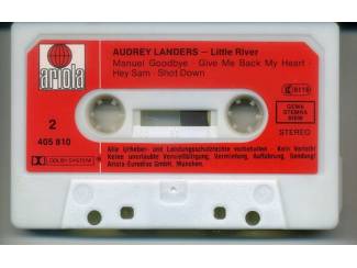 Cassettebandjes Audrey Landers – Little River 8 nrs cassette 1983 ZGAN
