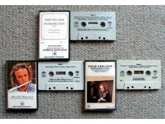 Cassettebandjes Thijs van Leer Introspection 1 t/m 4 36 nrs 3 cassettes ZGAN